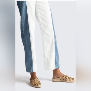 Dolce Vita Leopard Calf Hair Mule